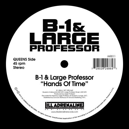 B-1 & Large Professor/O.C. & T/Hands Of Time/Spitgame@7 Inch Single@.